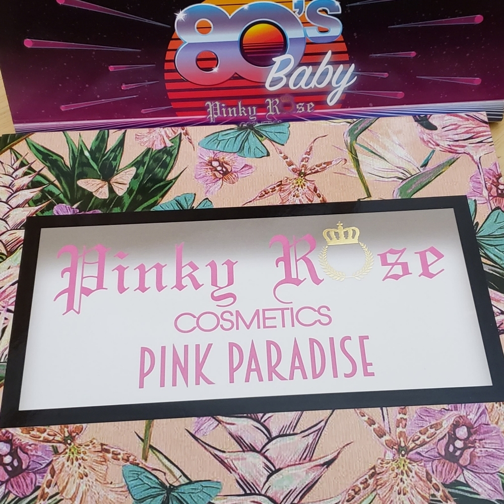 2 Pinky Rose Eyeshadow Palettes.